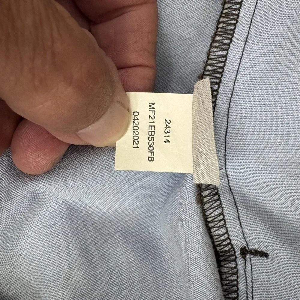 Peter Millar Crown Crafted Corduroy Pants Mens 38x32 Brown Stretch Chino Casual